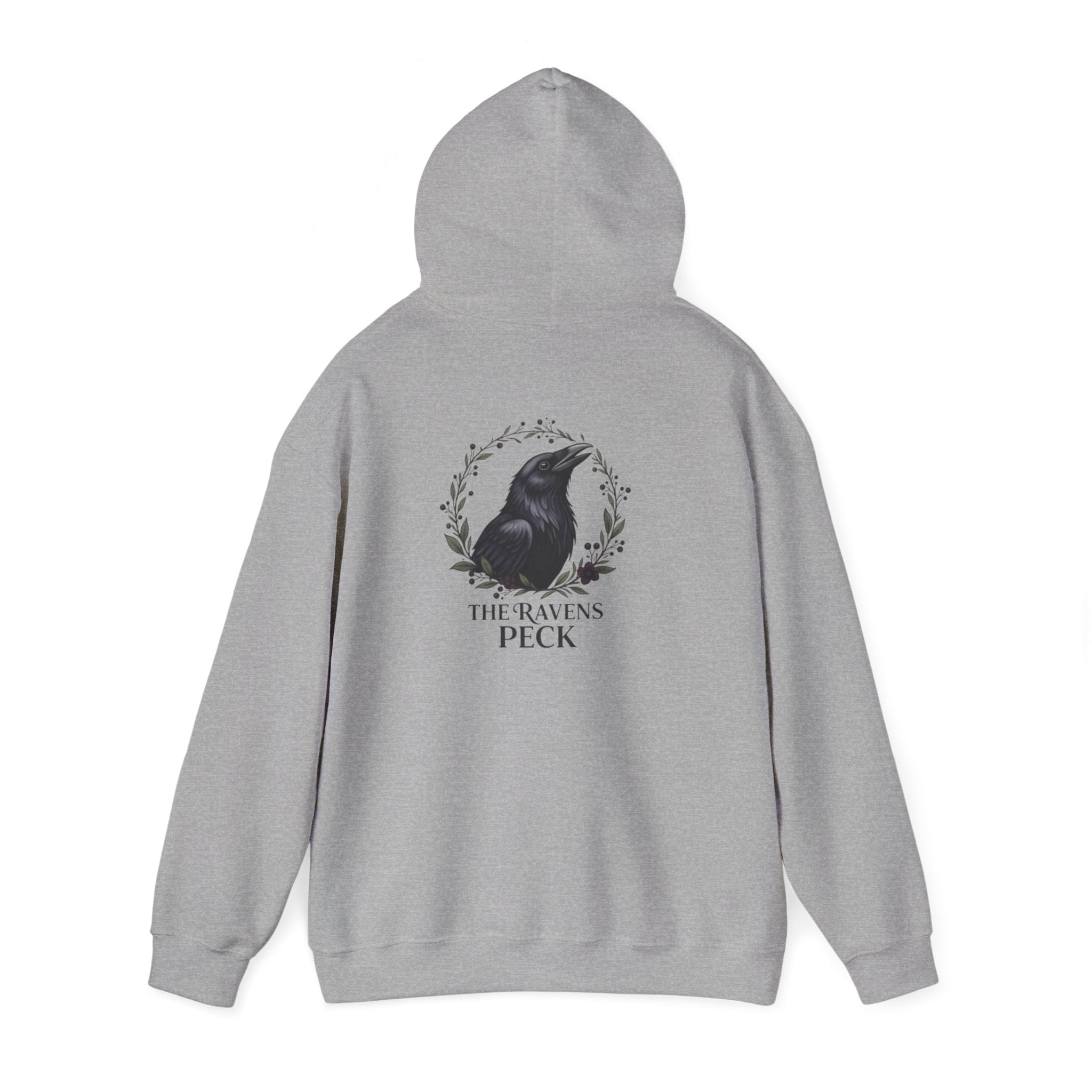 Growth Demands Discomfort Raven Hoodie
