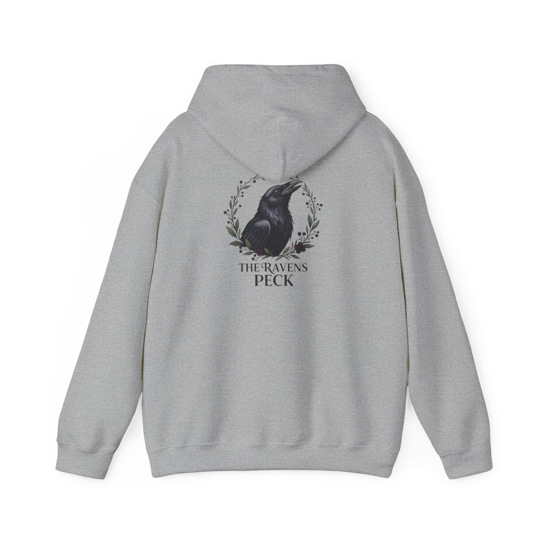Growth Demands Discomfort Raven Hoodie